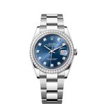 Rolex Datejust 36 126284RBR (2024) - Blauw wijzerplaat 36mm Staal (1/1)