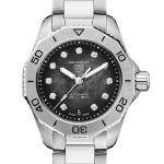 TAG Heuer Aquaracer Lady WBP2410.BA0622 (2024) - Black dial 30 mm Steel case (2/3)