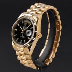 Rolex Day-Date 36 118238 (2000) - Black dial 36 mm Yellow Gold case (4/8)
