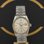 Rolex Datejust 36 16014 (1981) - Zilver wijzerplaat 36mm Staal (1/6)