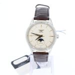 Longines Flagship Heritage L4.815.4.78.2 (2025) - Zilver wijzerplaat 39mm Staal (1/4)