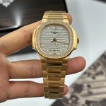 Patek Philippe Nautilus 7118/1200R-001 (2023) - Silver dial 35 mm Rose Gold case (7/8)