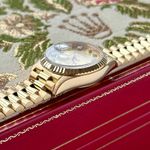 Rolex Lady-Datejust 69178 (1988) - Gold dial 26 mm Yellow Gold case (7/8)