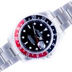 Rolex GMT-Master II 16710 (2000) - Zwart wijzerplaat 40mm Staal (1/8)