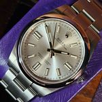 Rolex Oyster Perpetual 41 124300 (2024) - Silver dial 41 mm Steel case (4/5)