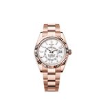 Rolex Sky-Dweller 336935 (2025) - Blauw wijzerplaat 42mm Roségoud (1/1)