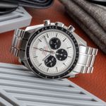 Omega Speedmaster Professional Moonwatch 522.30.42.30.04.001 (Onbekend (willekeurig serienummer)) - Wit wijzerplaat 42mm Staal (2/8)