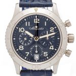 Breguet Type XX - XXI - XXII 3820 (Unknown (random serial)) - Blue dial 39 mm Platinum case (1/5)