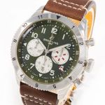 Breitling Super Avi AB04452A1L1X1 (2025) - Green dial 46 mm Steel case (1/8)
