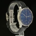 IWC Portuguese Chronograph IW371606 (2020) - Blue dial 41 mm Steel case (2/7)