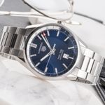 TAG Heuer Carrera WBN201A.BA0640 (Onbekend (willekeurig serienummer)) - Blauw wijzerplaat 41mm Staal (2/8)