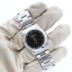 Rolex Oyster Perpetual 31 67480 (Unknown (random serial)) - Black dial 31 mm Steel case (7/8)