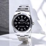 Rolex Explorer 124270 (2021) - Black dial 36 mm Steel case (1/6)