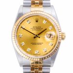 Rolex Datejust 36 16233 (2002) - 36 mm Gold/Steel case (3/8)