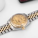 Rolex Datejust 6827 (1978) - Champagne dial 31 mm Gold/Steel case (3/8)