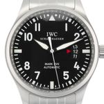 IWC Pilot Mark IW326504 (2015) - Zwart wijzerplaat 41mm Staal (2/5)