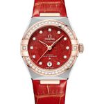 Omega Constellation 131.28.29.20.99.002 (2026) - Rood wijzerplaat 29mm Staal (1/1)