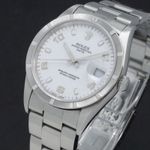 Rolex Oyster Perpetual Date 15210 (2003) - White dial 34 mm Steel case (7/8)