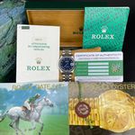 Rolex Datejust 31 68274 (1997) - Blue dial 31 mm Steel case (2/8)