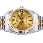 Rolex Datejust 31 68273 (1988) - Champagne dial 31 mm Gold/Steel case (5/8)