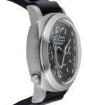 Panerai Luminor 1950 3 Days Chrono Flyback PAM00213 (Unknown (random serial)) - Black dial 44 mm Steel case (7/8)