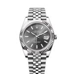 Rolex Datejust 41 126334 (2022) - Grijs wijzerplaat 41mm Staal (1/8)