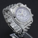 Breitling Chronomat 44 AB0110 (2010) - Wit wijzerplaat 44mm Staal (4/7)