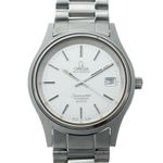 Omega Seamaster 166.128 (1972) - Wit wijzerplaat 38mm Staal (1/8)