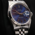 Rolex Datejust 36 16234 (1991) - Blue dial 36 mm Steel case (15/15)