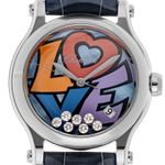 Chopard Happy Sport 278559-3020 (2025) - Blue dial 36 mm Steel case (1/7)