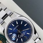 Rolex Datejust 36 126200 (2020) - Blauw wijzerplaat 36mm Staal (3/8)