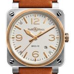 Bell & Ross BR 03-92 Steel BR0392-ST-PG/SCA - (1/2)