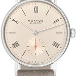 NOMOS Ludwig 33 248 (2022) - Champagne wijzerplaat 33mm Staal (1/1)