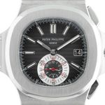 Patek Philippe Nautilus 5980/1A-014 (2010) - Black dial 41 mm Steel case (2/6)