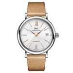 IWC Portofino Automatic IW458601 (2024) - Zilver wijzerplaat 37mm Staal (1/1)