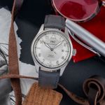 IWC Pilot Mark IW4421 (Onbekend (willekeurig serienummer)) - Zwart wijzerplaat 28mm Staal (1/8)