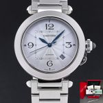 Cartier Pasha WSPA0009 (2020) - Zilver wijzerplaat 41mm Staal (1/8)