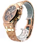 Audemars Piguet Royal Oak Chronograph 26239OR.OO.1220OR.01 (2021) - Blue dial 41 mm Rose Gold case (2/7)