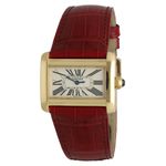 Cartier Tank Divan 2601 (2006) - Wit wijzerplaat 32mm Geelgoud (1/14)