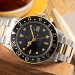 Rolex GMT-Master 16753 (1985) - Black dial 40 mm Gold/Steel case (2/8)