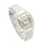 Cartier Santos Galbée 1567 (Onbekend (willekeurig serienummer)) - 24mm Goud/Staal (3/4)
