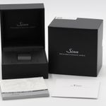 Sinn EZM 3 703.010 (Onbekend (willekeurig serienummer)) - Zwart wijzerplaat 42mm Staal (8/8)