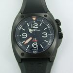 Bell & Ross BR 02 - (2008) - Black dial 45 mm Steel case (1/5)