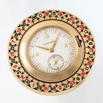 Longines Pocket watch Unknown (Unknown (random serial)) - Silver dial 41 mm Yellow Gold case (3/8)