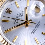 Rolex Datejust 36 16233 (1990) - Silver dial 36 mm Gold/Steel case (2/8)