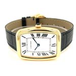 Cartier Vintage 78101 (Unknown (random serial)) - White dial 32 mm Yellow Gold case (1/8)