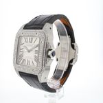 Cartier Santos 100 W20073X8 (2006) - Silver dial 41 mm Steel case (2/6)
