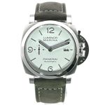 Panerai Luminor Marina PAM01314 (2023) - Wit wijzerplaat 44mm Staal (2/8)