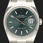 Rolex Datejust 36 126234 (2023) - Green dial 36 mm Steel case (2/8)