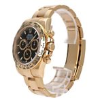 Rolex Daytona 126508 (2024) - Black dial 40 mm Yellow Gold case (3/8)